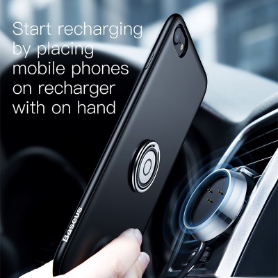 Чехол iPhone 7/8 Baseus Magnetic Wireless Charging Multi-function [Black]