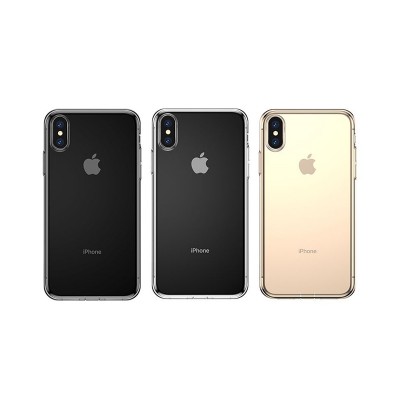 Чехол iPhone X/XS Baseus magnetite hardware [Gold]