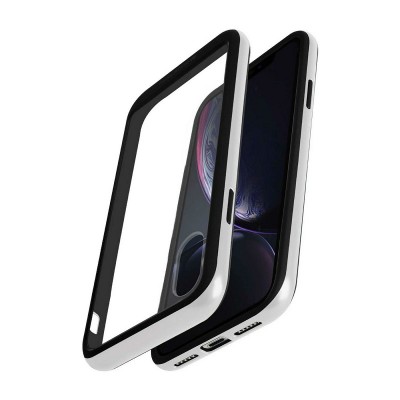 Чехол iPhone XR Goospery Mercury Bumper X [Silver]