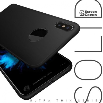 Чехол Iphone XS Screen Geeks Solid [negru]