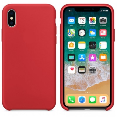 Чехол iPhone X Original case [red]