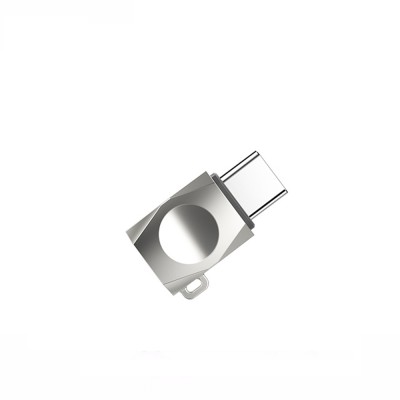 Адаптер Hoco UA8 Type-C (micro USB to type-c), pearl nickel