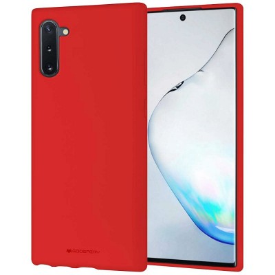 Чехол Samsung Galaxy Note 10 Goospery Mercury Liquid Silicone [red]