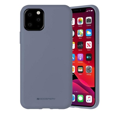 Чехол iPhone 11 Pro Goospery Mercury Liquid Silicone [lavender grey]