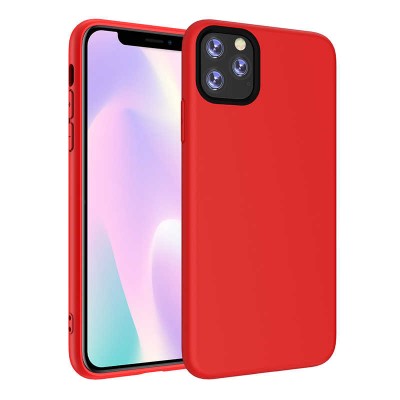 Чехол iPhone 11 Pro Goospery Mercury Liquid Silicone [red]