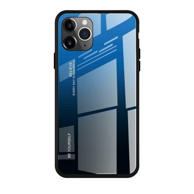 Чехол iPhone 11 Pro Max Screen Geeks Glaze [black&blue]