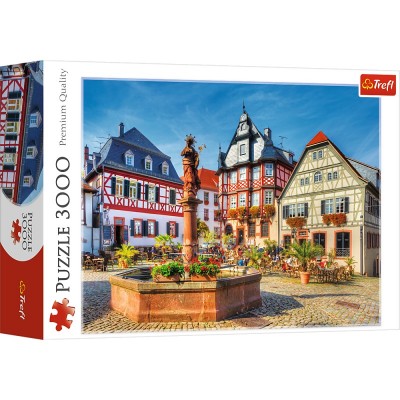 Пазлы Trefl 33052 Puzzles - "3000" - Market Square, Heppenheim / HUBER