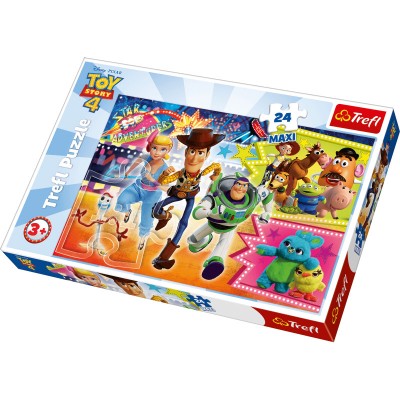 Пазлы Trefl 14295 Puzzles - "24 Maxi" - Adventure pursiut / Toy Story