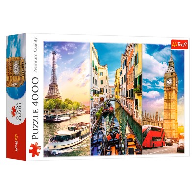 Пазлы Trefl 45009 Puzzle - "4000" - Trip around Europe