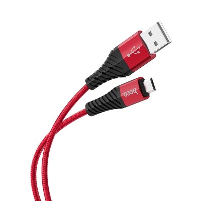 Кабель Hoco X38 Cool for Micro [red]