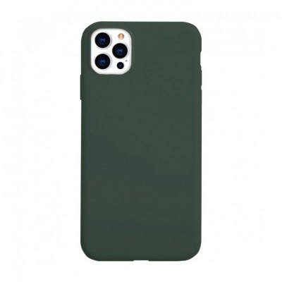 Чехол Iphone 12 / 12 Pro Screen Geeks Soft Touch, dark green