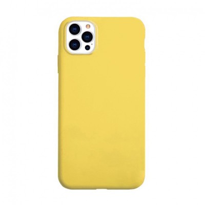 Чехол Iphone 12 / 12 Pro Screen Geeks Soft Touch, yellow