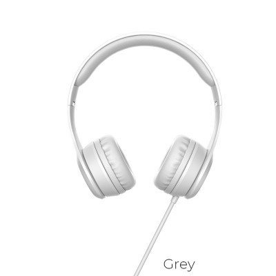 Наушники Hoco W21 Graceful charm [grey]