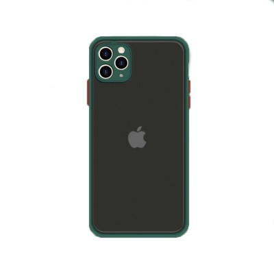 Чехол iPhone 12 Pro Screen Geeks Camera Protect, green