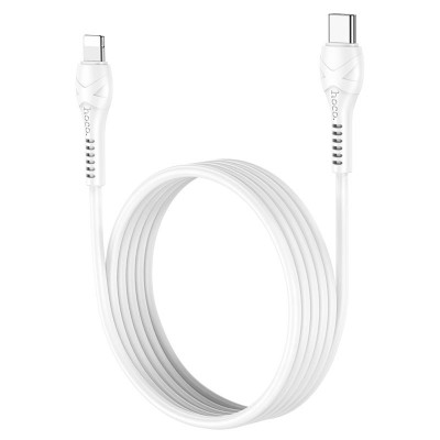 Кабель Hoco X55 Trendy PD charging data cable for Lightning [white]