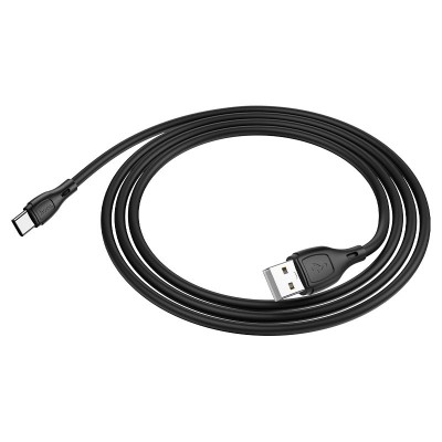 Кабель Hoco X61 Ultimate silicone charging data cable for Type-C [black]