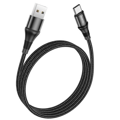Кабель Hoco X50 Excellent charging data cable for Type-C [black]