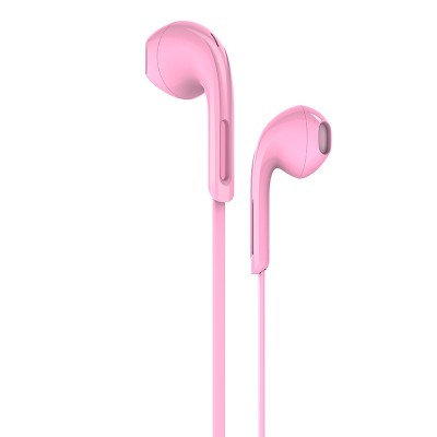 Наушники Hoco M39 Rhyme sound earphones with microphone [pink]