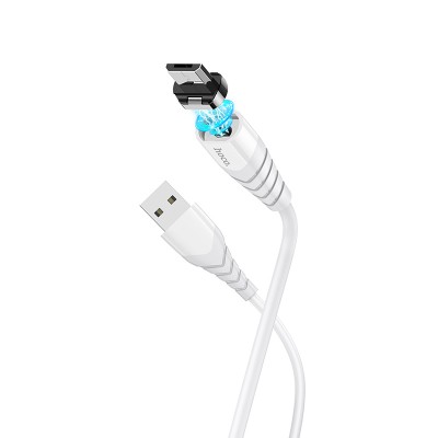 Кабель Hoco X63 Racer magnetic charging cable for Micro [white]