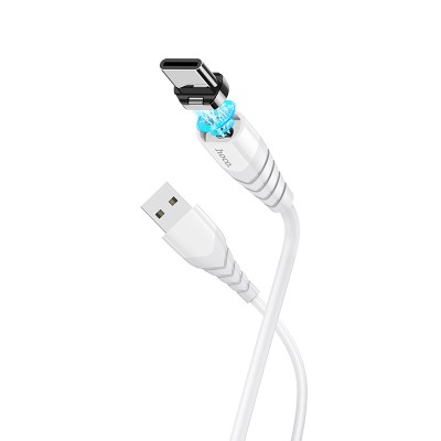 Кабель Hoco X63 Racer magnetic charging cable for Type-C [white]