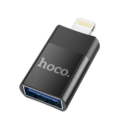 Адаптер Hoco UA17 iP Male to USB Female USB...