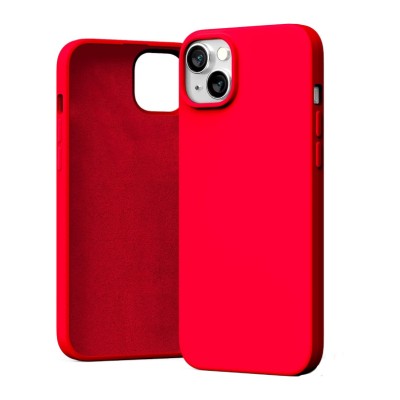Чехол iPhone 14 Screen Geeks Soft Touch [red]