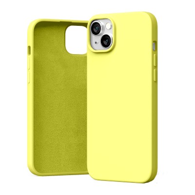 Чехол iPhone 14 Plus Screen Geeks Soft Touch [yellow]