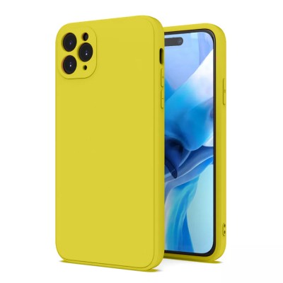 Чехол iPhone 14 Pro Max Screen Geeks Soft Touch [yellow]