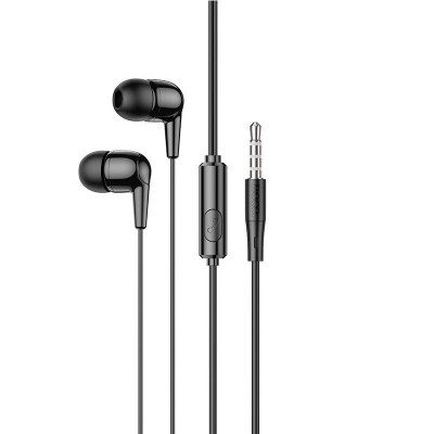 Наушники Hoco M97 Enjoy universal earphones with mic [black]