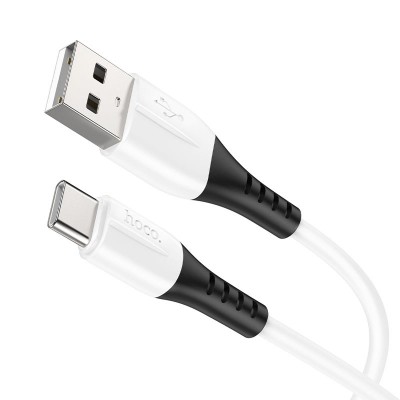 Кабель Hoco X82 Type-C silicone charging data cable [white]