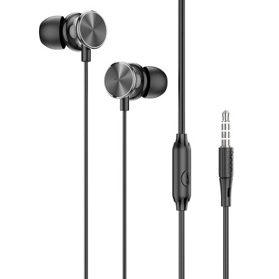 Наушники Hoco M96 Platinum universal headphones with microphone [black]