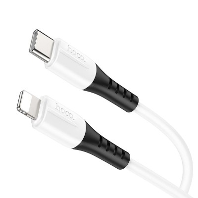 Кабель Hoco X82 iPhone PD silicone charging data cable [white]
