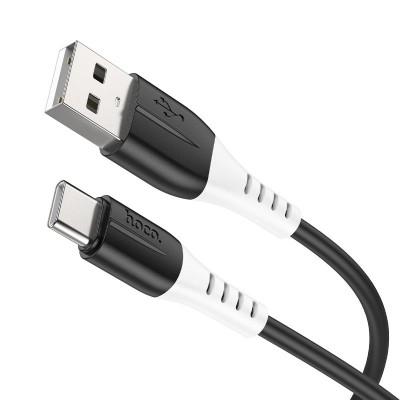 Кабель Hoco X82 Type-C silicone charging data cable [black]