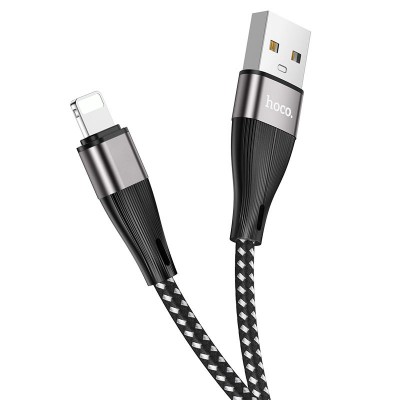 Кабель Hoco X57 Blessing charging data cable for iPhone [black]