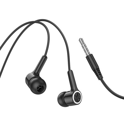 Наушники Hoco M104 Gamble universal earphones with mic [black]