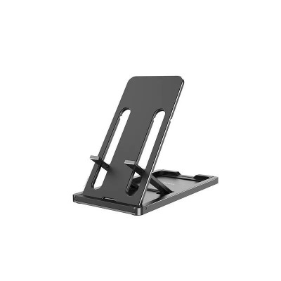 Настольный держатель Hoco HD5 Freedom metal folding desktop stand [black]