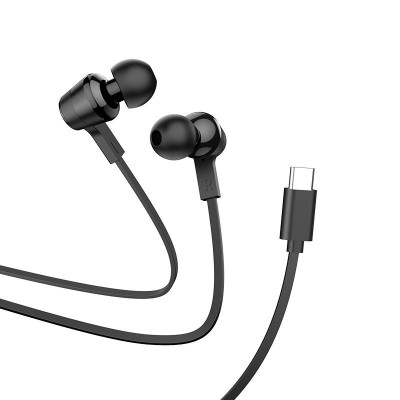 Наушники Hoco M86 Ocean universal digital earphones for Type-C [black]
