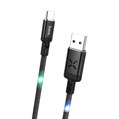 Кабель Hoco U63 Spirit charging data cable for Type-C [Black]