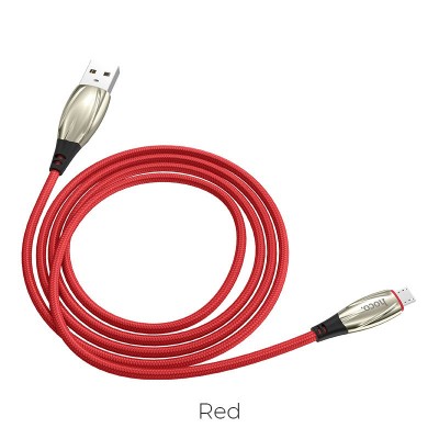 Кабель Hoco U71 Star for Micro USB [Red]