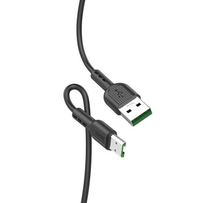 Кабель Hoco X33 Micro 4A Surge flash charging data cable [black]