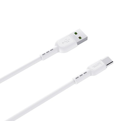 Кабель Hoco X33 Type-C 5A Surge charging data cable [white]