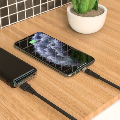 Кабель Hoco X53 Angel silicone charging data cable for Lightning [black]