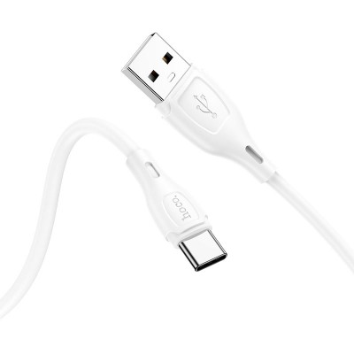 Кабель Hoco X61 Ultimate silicone charging data cable for Type-C [white]