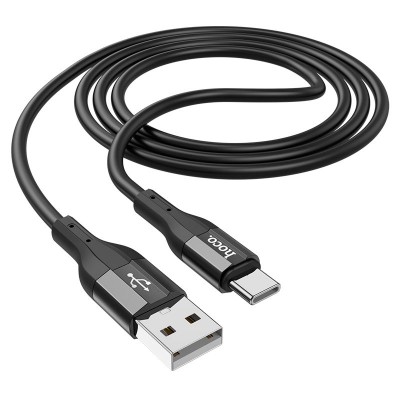 Кабель Hoco X72 Creator silicone charging data cable for Type-C [black]