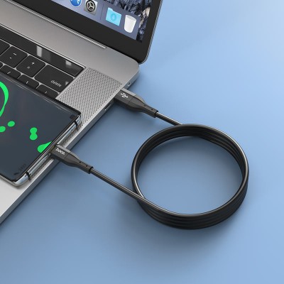 Кабель Hoco X72 Creator silicone charging data cable for Type-C [black]