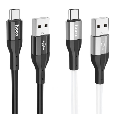 Кабель Hoco X72 Creator silicone charging data cable for Type-C [white]
