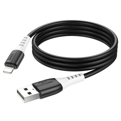 Кабель Hoco X82 iPhone silicone charging data cable [black]