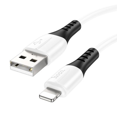 Кабель Hoco X82 iPhone silicone charging data cable [white]