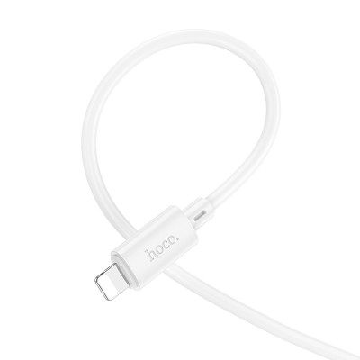 Кабель Hoco X88 Gratified charging data cable for iPhone [white]