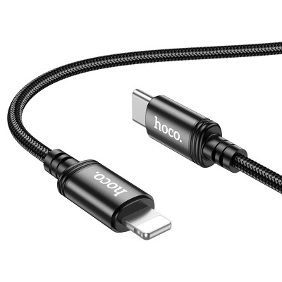 Кабель Hoco X89 Wind PD charging data cable iPhone [black]